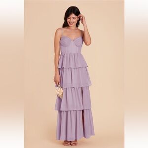 Birdy Grey Lavender Tiered Maxi Dress